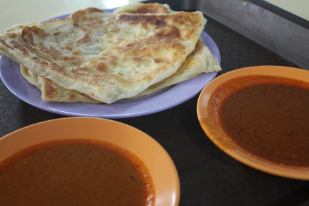 The most amazingly light, fluffy, crispy yet chewy, incredibly cheap, unbelievably good roti prata EVER!!!