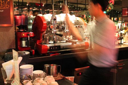 The evil barman Ben making us copious cocktails when we were already really quite drunk!!!!!