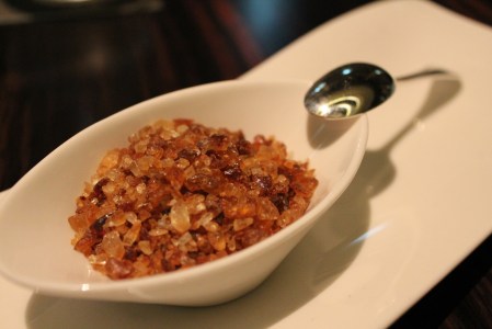 Even the sugar looked good enough to photograph (even though neither of us have it with our coffee!)