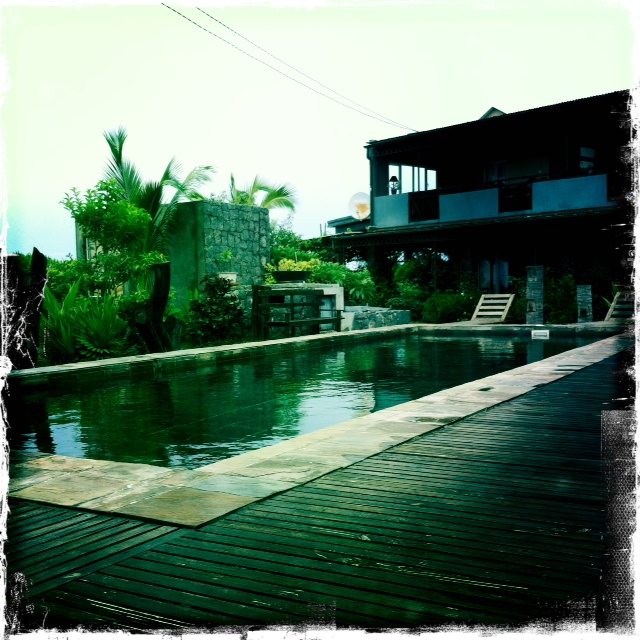 The wonderful magnesium pool.  As I'd sustained a pretty bad sunburn in Mauritius the week before we only went swimming when it was raining (sunsmart, you see)!!  I'm pretty sure everyone thought we were mad.  The magnesium made our skin soft and velvety - and actually helped with the sunburn too!