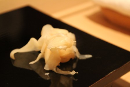 Pickled ginger.