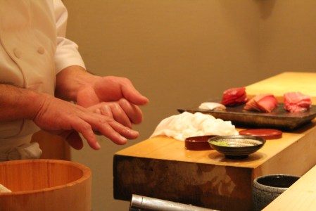 The Masterchef at work.