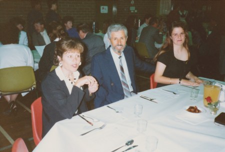 Proud parents at my high school graduation.  Even though I've never been an amazing scholar, my Dad instilled the importance of a good education.