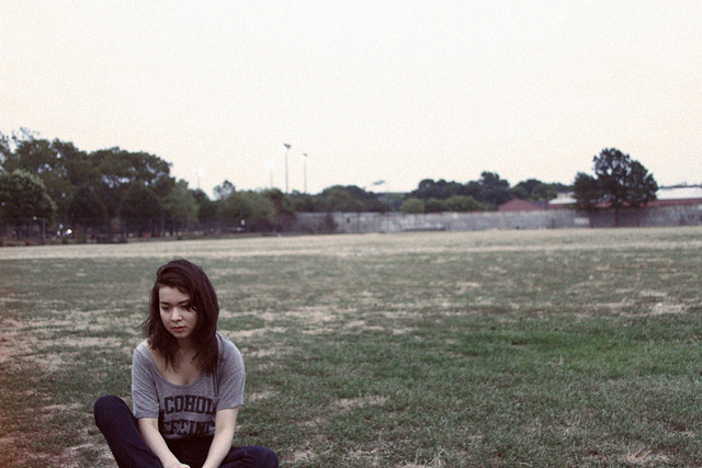 Mitski, contemplating answers to my questions?!!