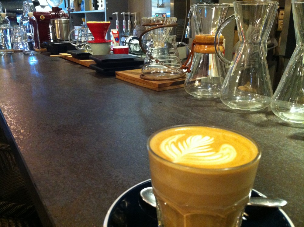 Latte at Coco Espresso