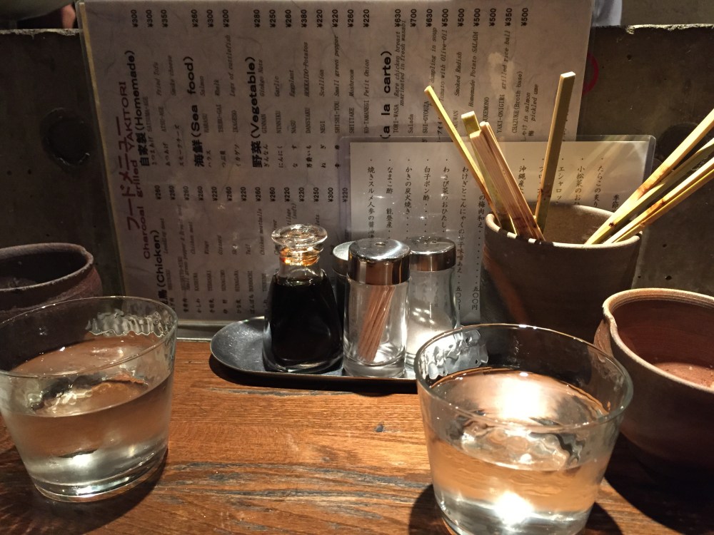 All washed down with cup after cup of sake (that ain't water folks!).