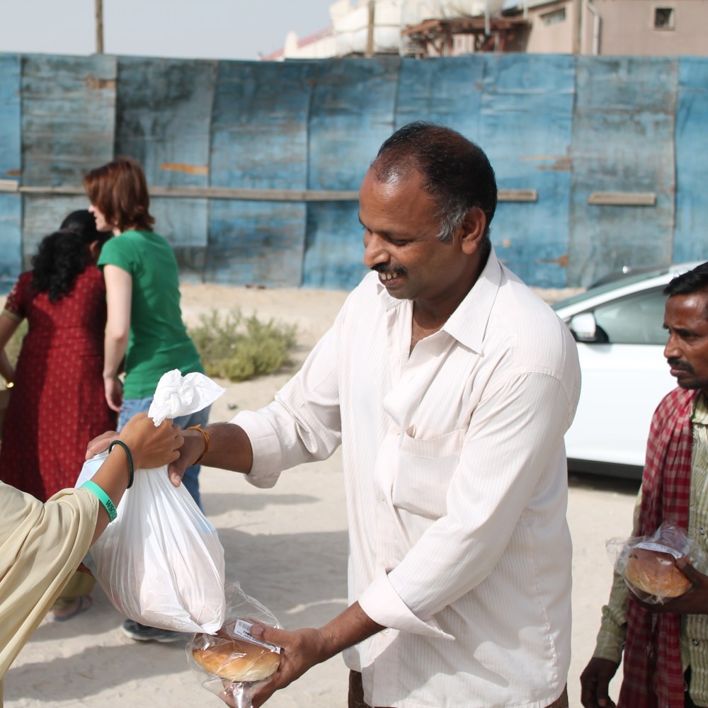 Even a bread bun wrapped in plastic is sometimes beyond what they can afford to buy themselves.  It doesn't seem like much, and it probably isn't, but it's something and that's what we are working towards. 