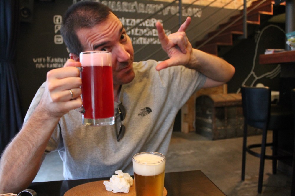 Yep!  Cherry beer is EXACTLY what we wanted.  