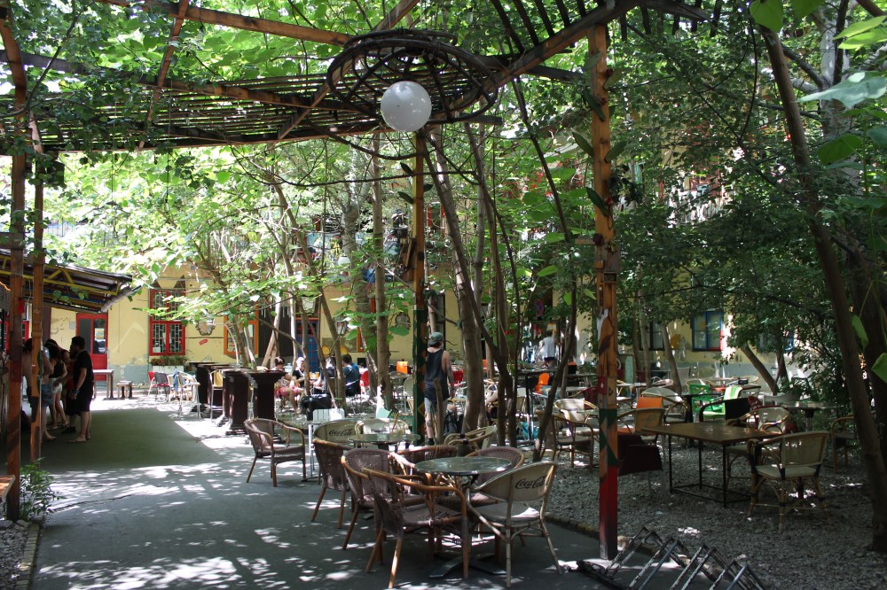 Grandio's beautiful garden. 