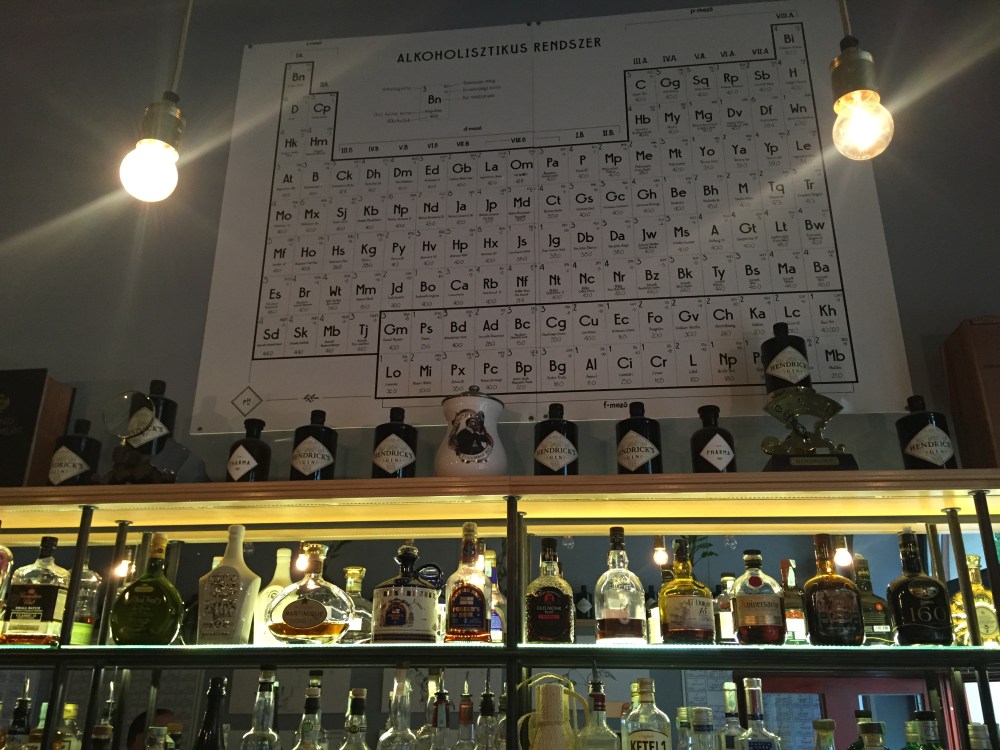 Having studied chemistry at high school and university, there is something very appealing to me about a bar that takes it's ethos from the lab.  