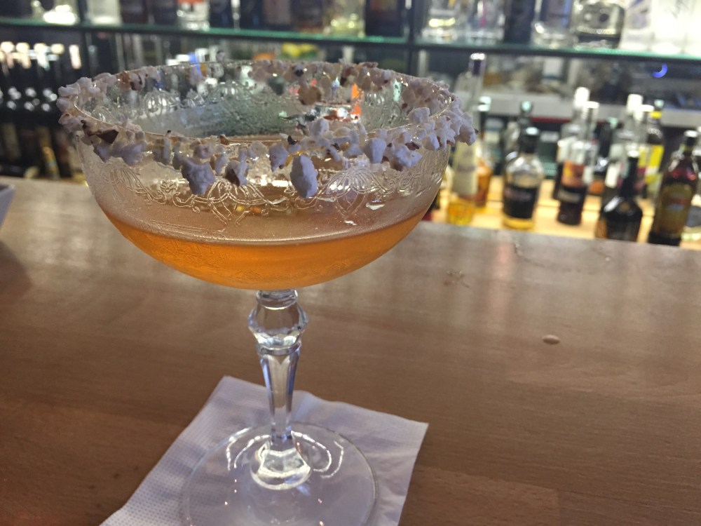 Cocktail 3 (yes, that is a popcorn rim)