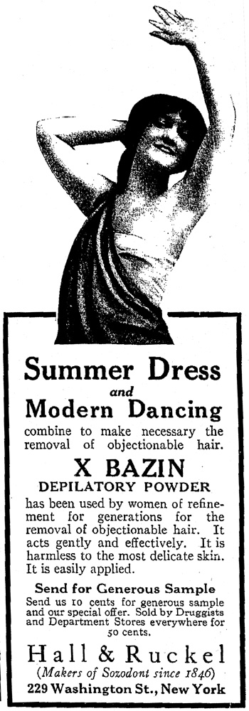 Armpit Advertisement